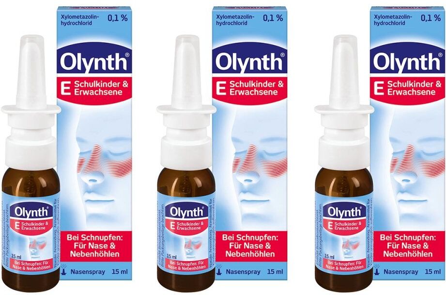 Olynth E 0,1 % Nasenspray Schulkinder und Erwachsene