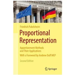 Proportional Representation, Fachbücher von Friedrich Pukelsheim