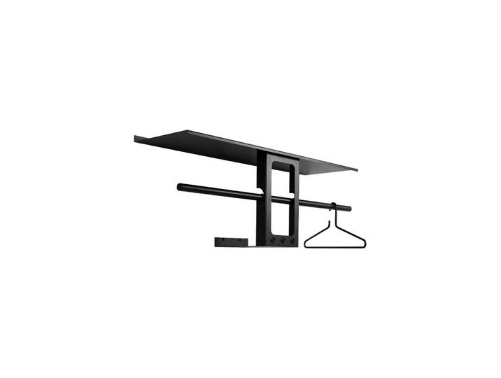Design Wandgarderobe „Luno Small 100“ Schwarz Spinder Design