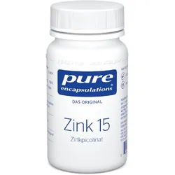 pure encapsulations Zink 15 (Zinkpicolinat) 60 St