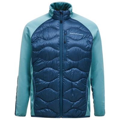 Peak Performance - Helium Down Hybrid Jacket - Daunenjacke Gr S blau
