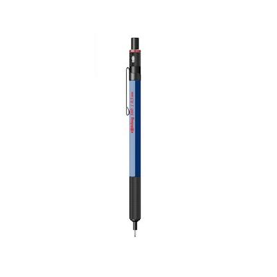 rOtring 2164105, Blau, Acrylnitril-Butadien-Styrol (ABS), HB, Hexagonal, Edelstahl, 0,5 mm