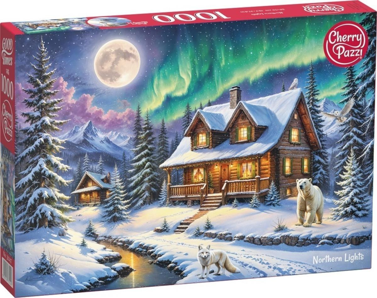 CHERRY PAZZI Puzzel Noorderlicht 1000 stukjes