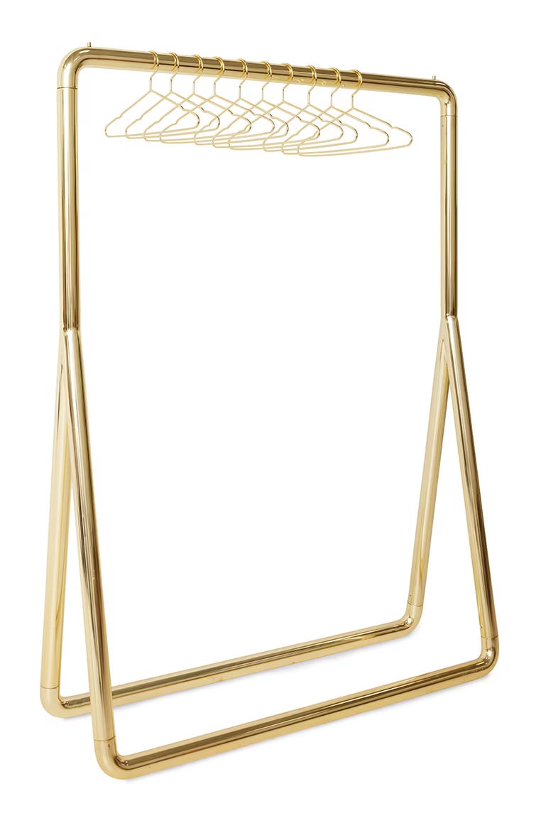 HKliving Kledingrek Chubby inclusief hangers - Brass