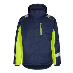 Winterjacke "1871-354" Cargo - L - marine/warngelb