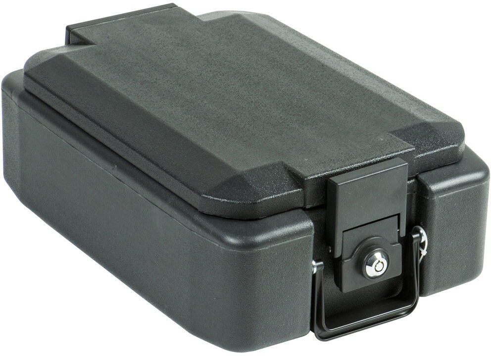 BURG-WÄCHTER FP22K Fireproof A4 Document Deed Box Safe Gloss;Powdercoated Steel 8.5cm H X 22.5cm W X 31.5cm D