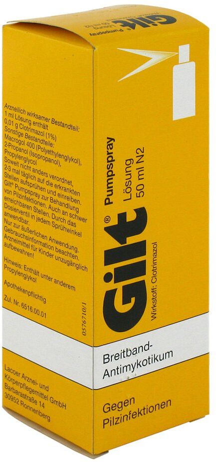 Gilt Pumpspray