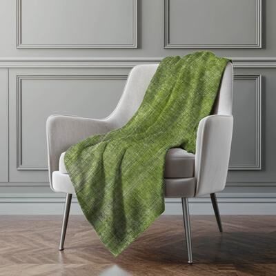 Addison Rugs Premium Machine Washable Ombre Solid Sherpa Throw Blanket