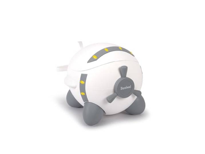 Baninni Potty Plane babypotje, wit