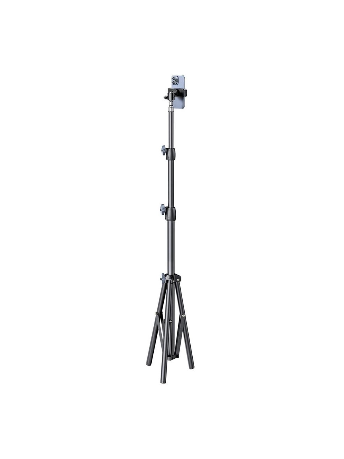 Wozinsky WRLD-00Y1S Stativ stabiles Stativ aus Kohlenstoffstahl 1,7 m matt - schwarz
