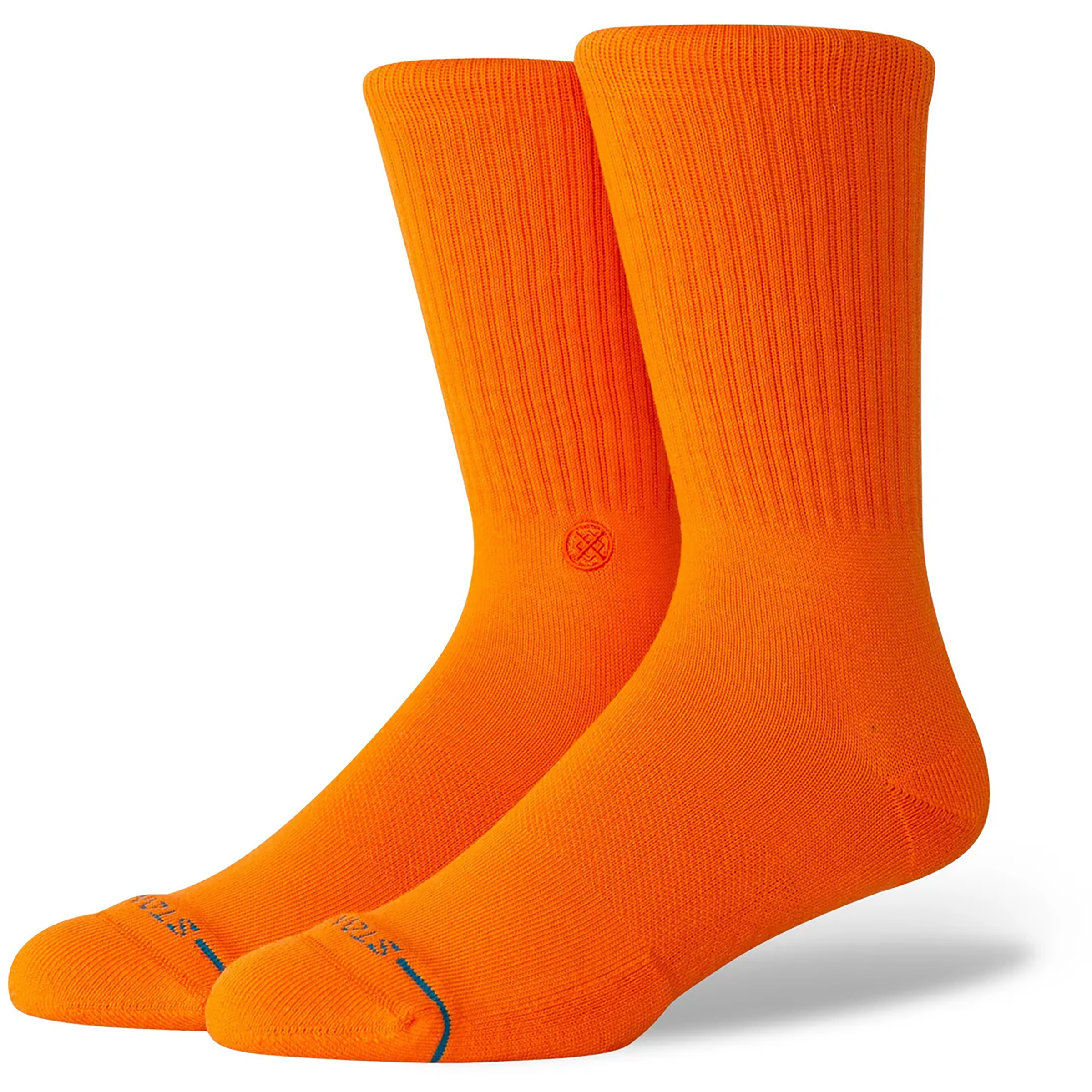 Stance Icon Freizeitsocken orange Größe 38 Lifestyle Elastisch