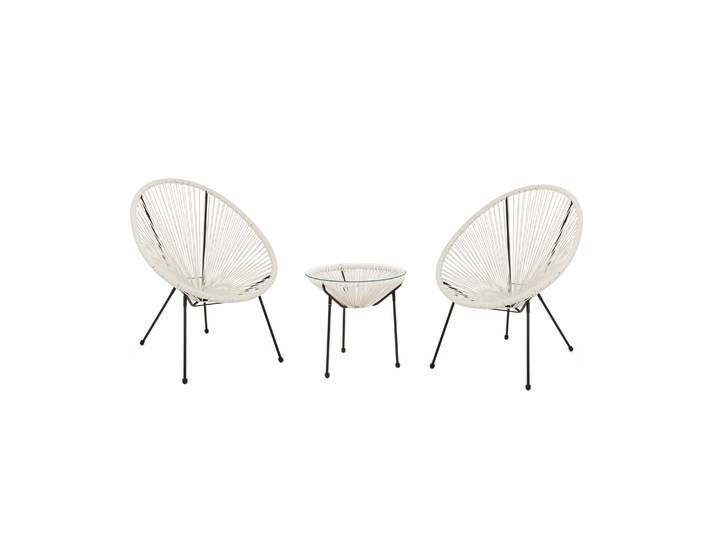 Gartenmöbel Set ACAPULCO weiss