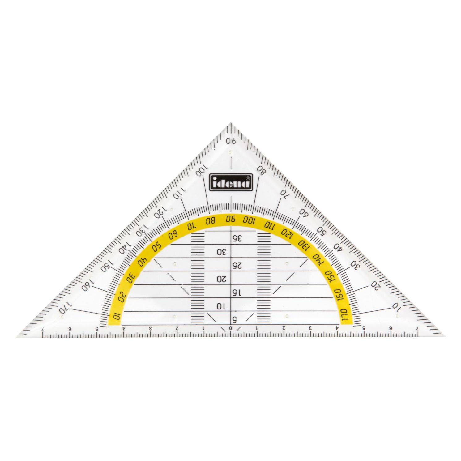 Idena Geo-Dreieck 14cm klein ohne Griff (14 cm) (22658111)