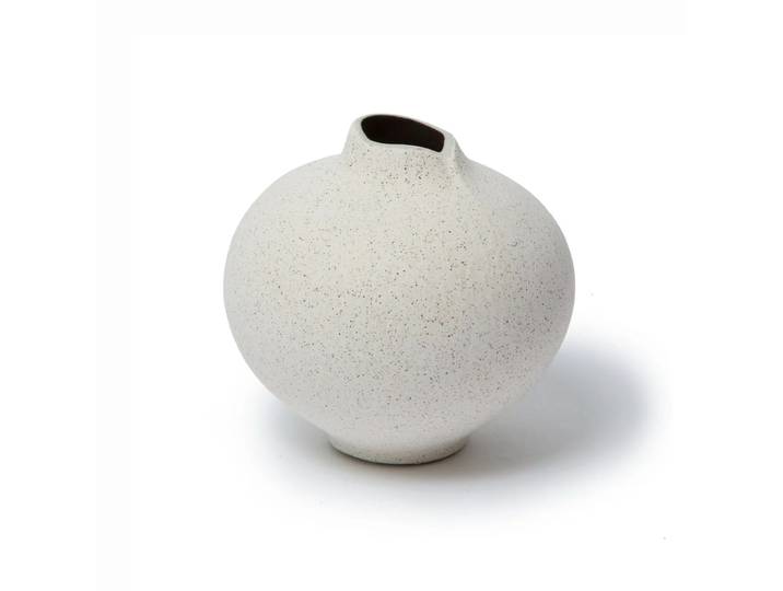 Lindform Vase Line Sand white, medium
