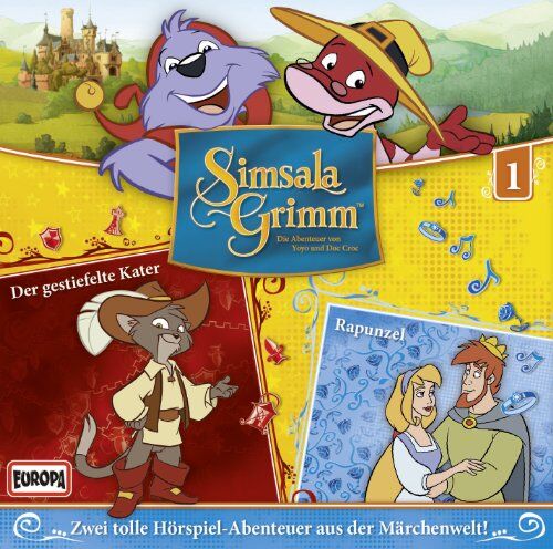 Simsalagrimm - 01/Der Gestiefelte Kater/Rapunzel - Preis vom 08.10.2026 07:26:42 h