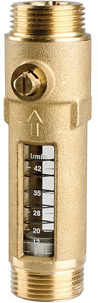 Afriso Durchflussmesser DFM 20-2M 80978 G1 AG x G1 AG, 5-42 Liter/min