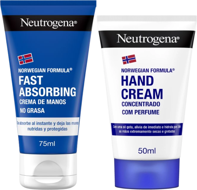 Neutrogena Fast Absorbing Creme de Mãos + Creme Mãos Concentrado Pack