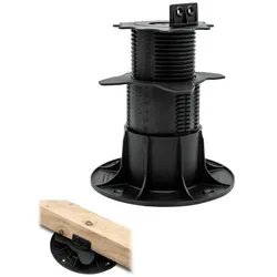 Sanpro Stelzlager höhenverstellbar für Terrassendielen, Größe 75 - 195 mm