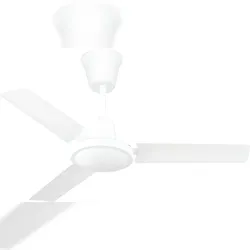 DeKo Deckenventilator Pacific Weiß 90 cm mit Wandregler 90
