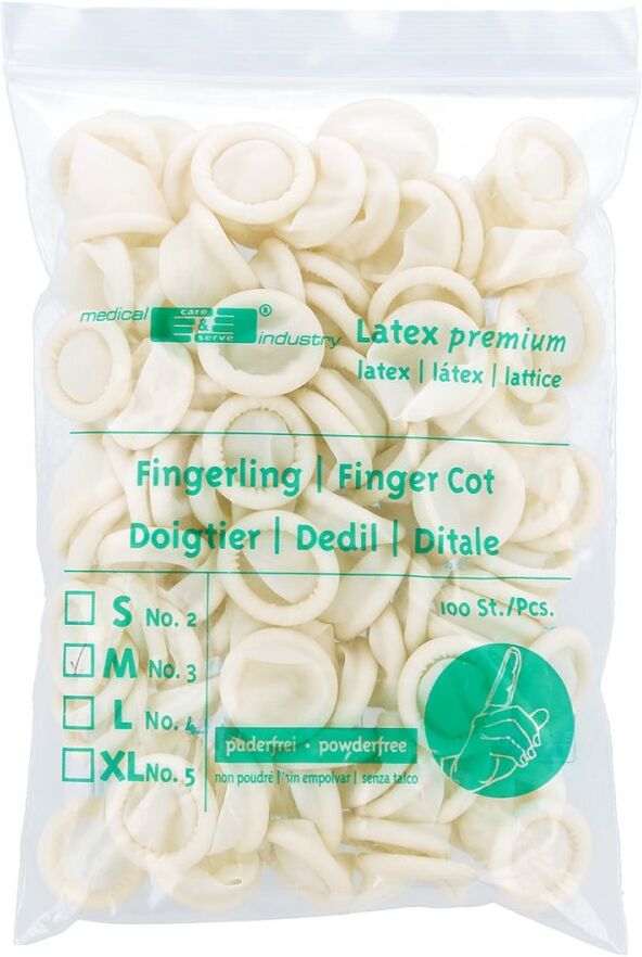 Fingerling Latex Größe 3 medium