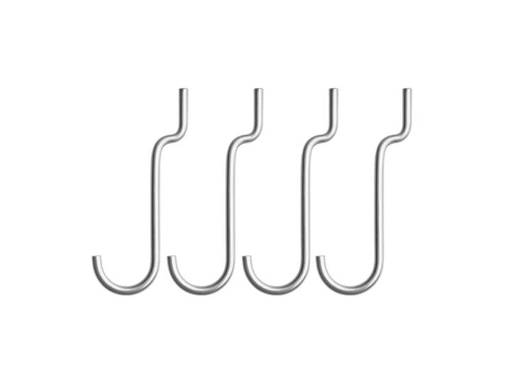 String Crochet d extérieur autoportant String acier inoxydable, lot de 4'