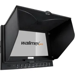 Walimex pro Pro LCD Monitor Director, 17.8 cm (7 Zoll) (7", VGA), Video Monitor, Schwarz