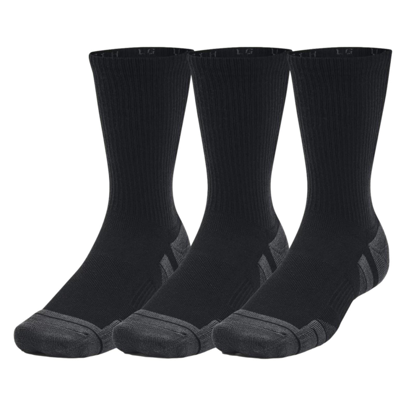 Under Armour NOS UA Performance Tech 3pk Cr Black XL (47.50 - 50.50) (1379512)