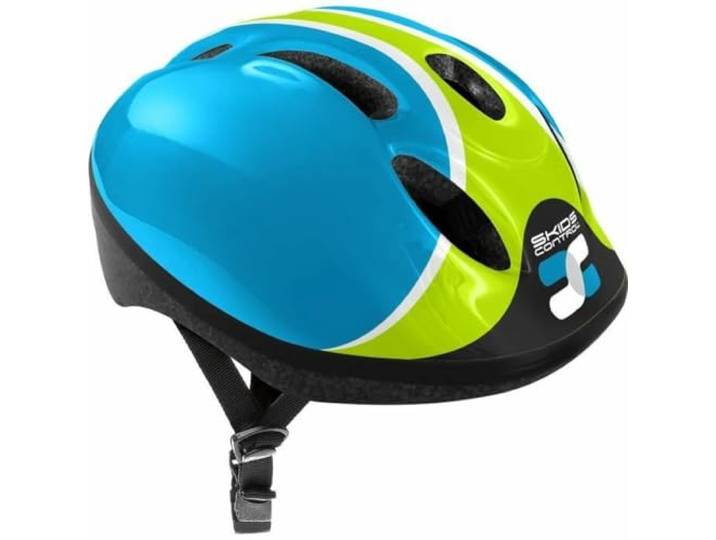 Stamp Blauwe helm SKIDS Control S, JS680110S, blauw, maat S