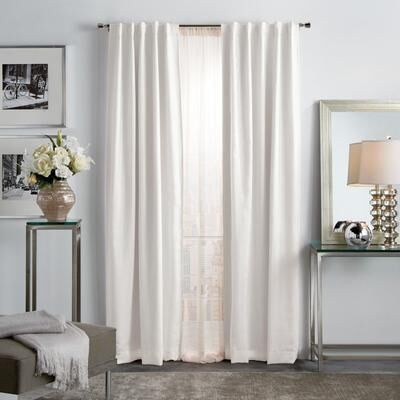 Martha Stewart Park Avenue Metallic Blackout Curtain Panel Pair