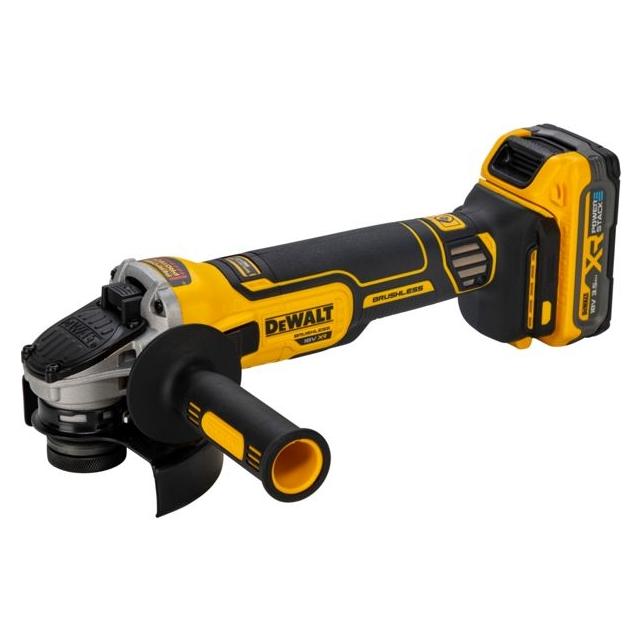 DeWalt 18V Akku-Winkelschleifer, 2x 3.5Ah Powerstack Akku, Ladegerät (125 mm) (DCG405S2T-QW)