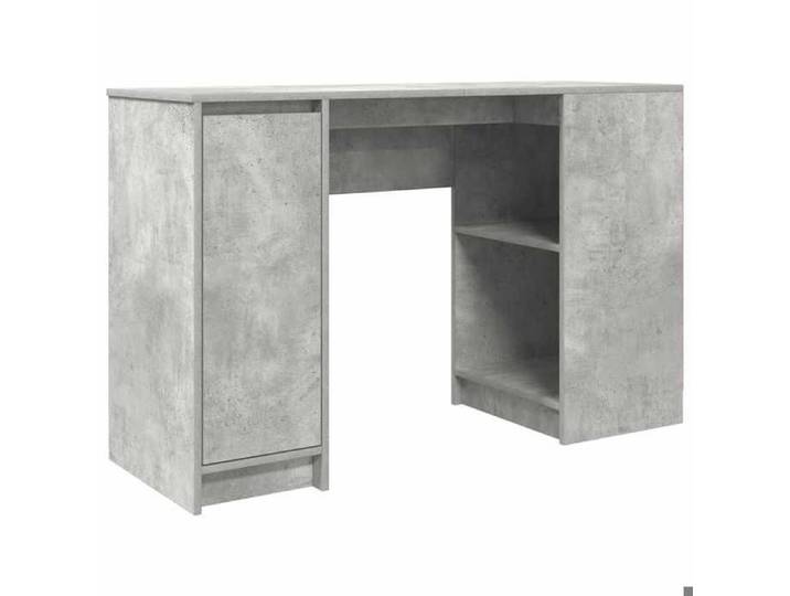 “Winter Sale TOP Bureau moderne compact Gris - Bureau gris béton 120x42x76cm - bois d'ingénierie PRO25421