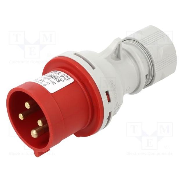 Orno SEZ Tragbarer Stecker 32A 4-polig (IEC 60309) (GS020)