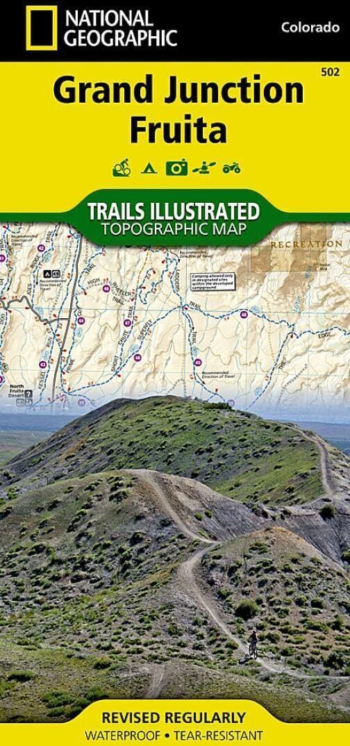 Carte de randonnée n° 502 - Junction & Fruita (Colorado)   National Geographic