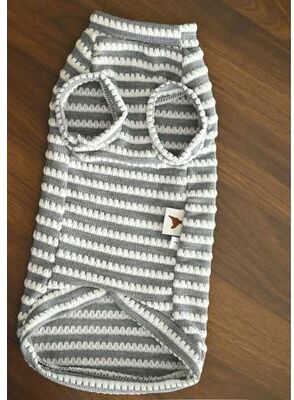 Uplifted Finds Skin Friendly Pure Cotton Sphynx Hairless Cat Clothes grey xs