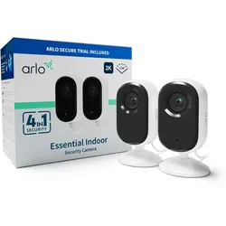 ARLO Essential 2K Indoor Camera weiß, 2er-Pack