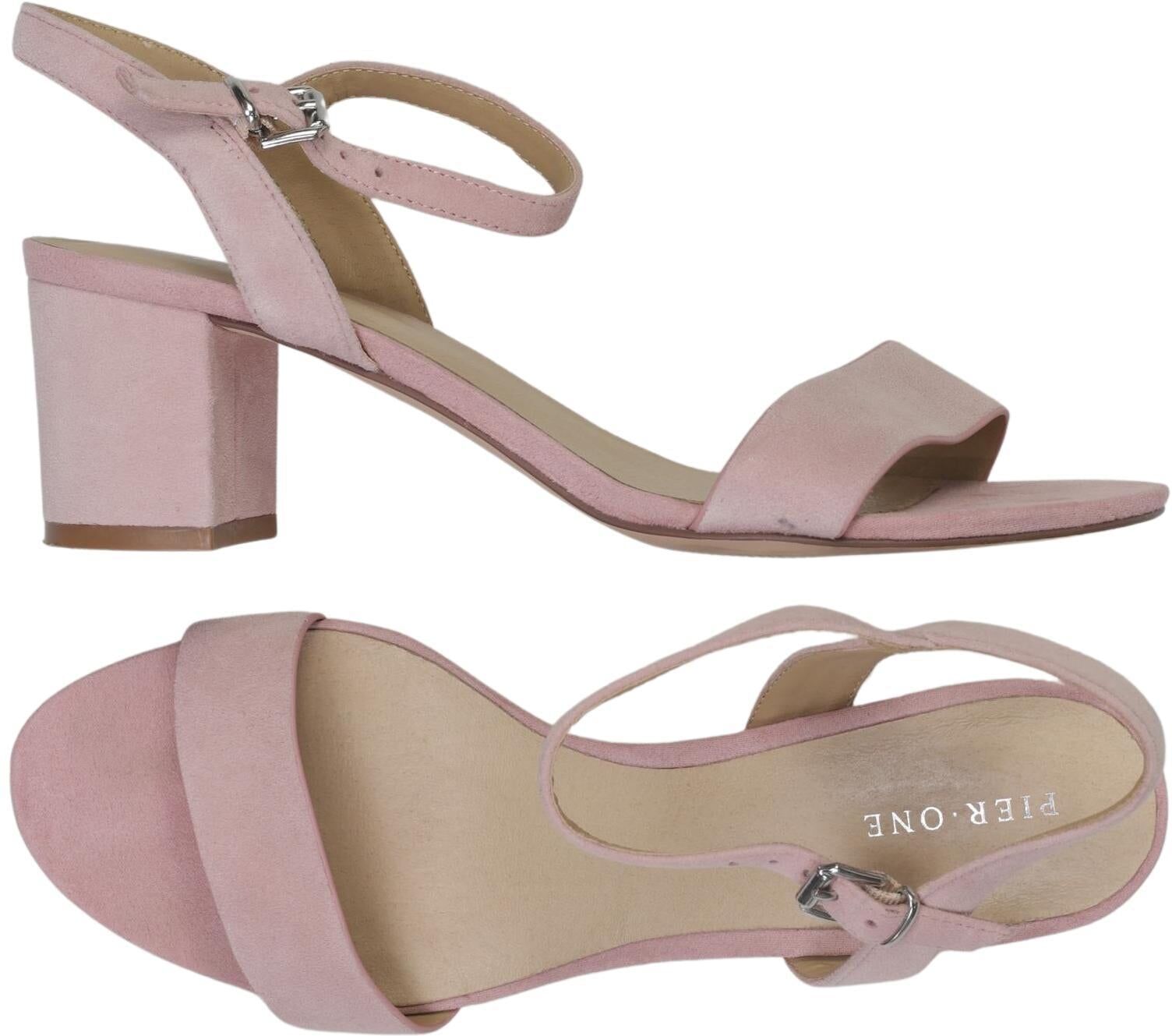 pier one Damen Sandalen, Pink, Gr. EU 39, Leder - Second Hand