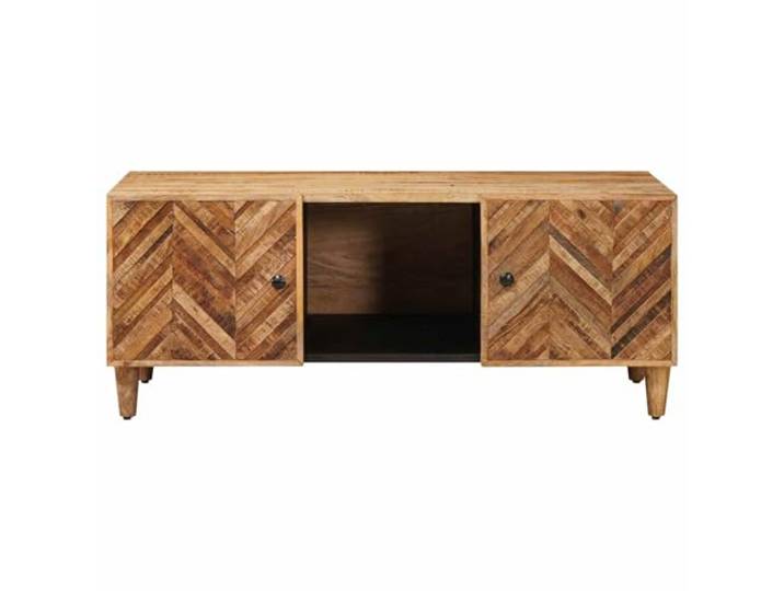 KTHLBRH Beistelltisch braun 100 x 54 x 40 cm Minimalistisches Design, für Zeitschriften und Dekorationen, rechteckig, ideal für Wohnzimmer