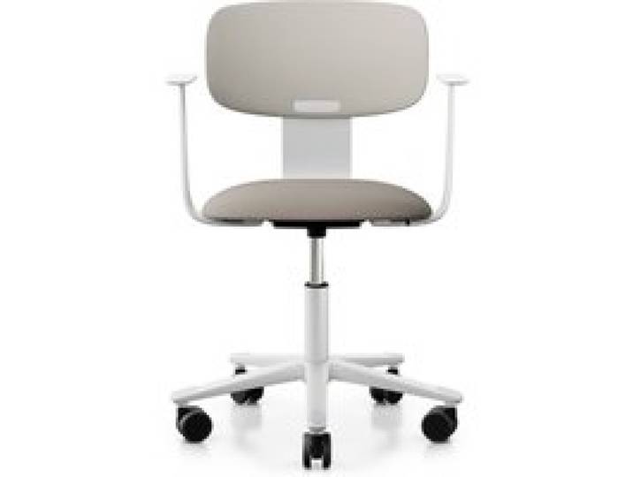 Chaise de bureau assise capitonnée avec accoudoirs Tion 2140
