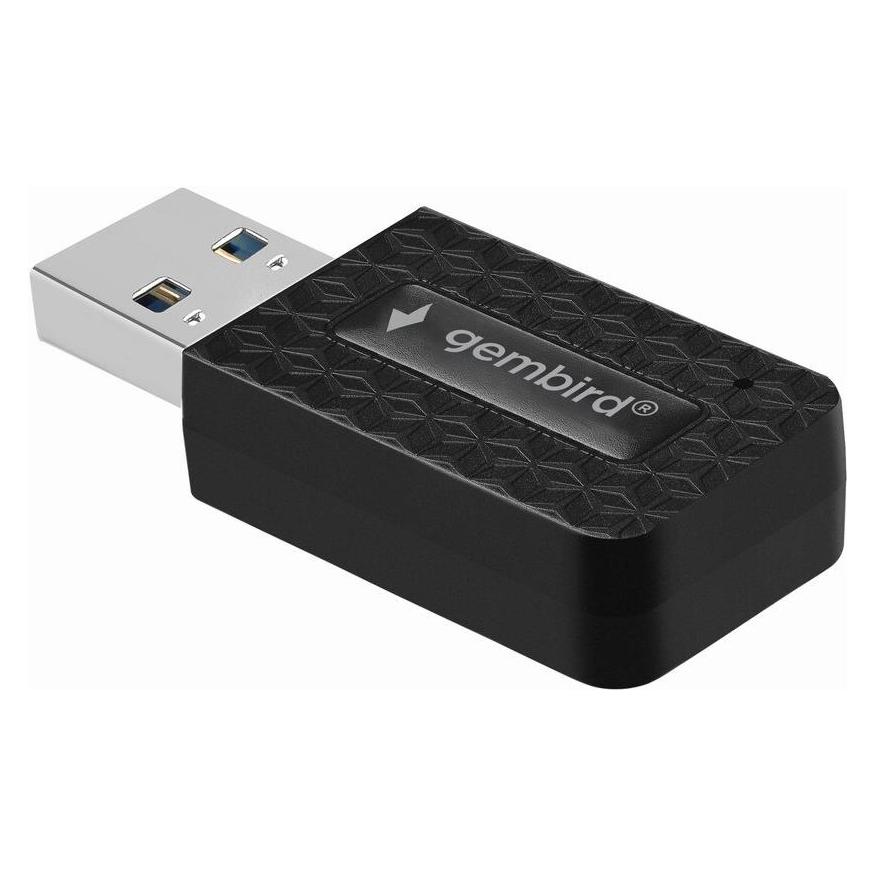 Gembird WNP-UA1300-03 Kompakter Dualband AC1300 USB-WLAN-Adapter (USB, USB 3.0) (WNP-UA1300-03)