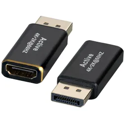 EFB EB484-4K30 DisplayPort Adapter,DP Stecker,auf HDMI Typ A Buchse, 4K 30HZ EB4844K30