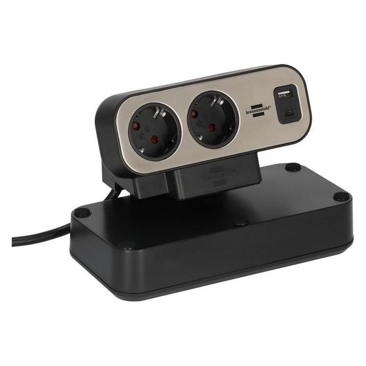 Brennenstuhl Estilo Duplex (10x, CEE 7/3, USB-A, USB-C, 2 m) (1153580200)