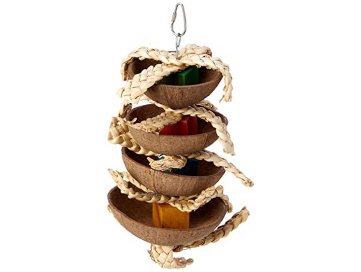 Gelukkig huisdier Critter's Choice Coco Fun Hangspeelgoed Geschikt voor Chinchilla's