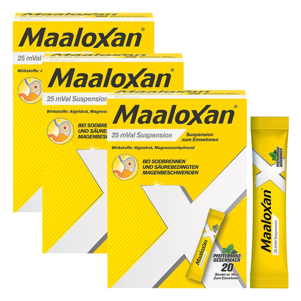 A. Nattermann & Cie GmbH Maaloxan 25 Mval Suspension 08104468