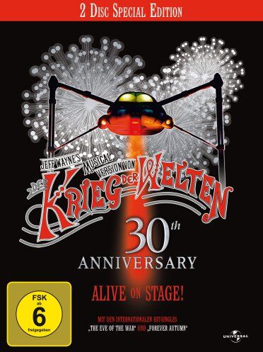 David Mallet - Der Krieg der Welten - Musical Version von Jeff Wayne [Special Edition] [2 DVDs] - Preis vom 09.10.2026 07:28:09 h