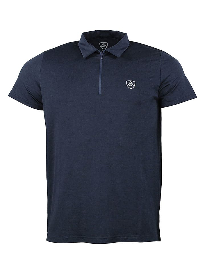 Peak Mountain Funktionspoloshirt "Chance" in Dunkelblau - L