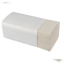 Plock GmbH Papierhandtücher Quicky- 1-lagig - natur - V-Falz - 5000 Falthandtücher