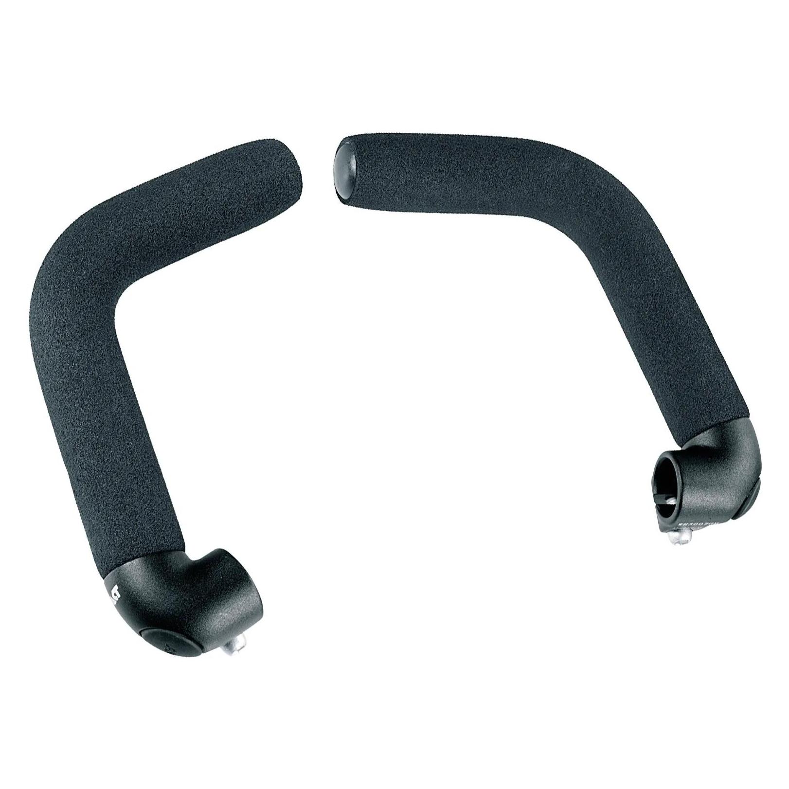 Ergotec Lenkerendgriffe, Barend Touring mit Griffe, lang black (50010001)