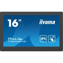 iiyama Monitor ProLite T1624MSC-B1 Touch-LED-Display 39,5 cm (15,6")