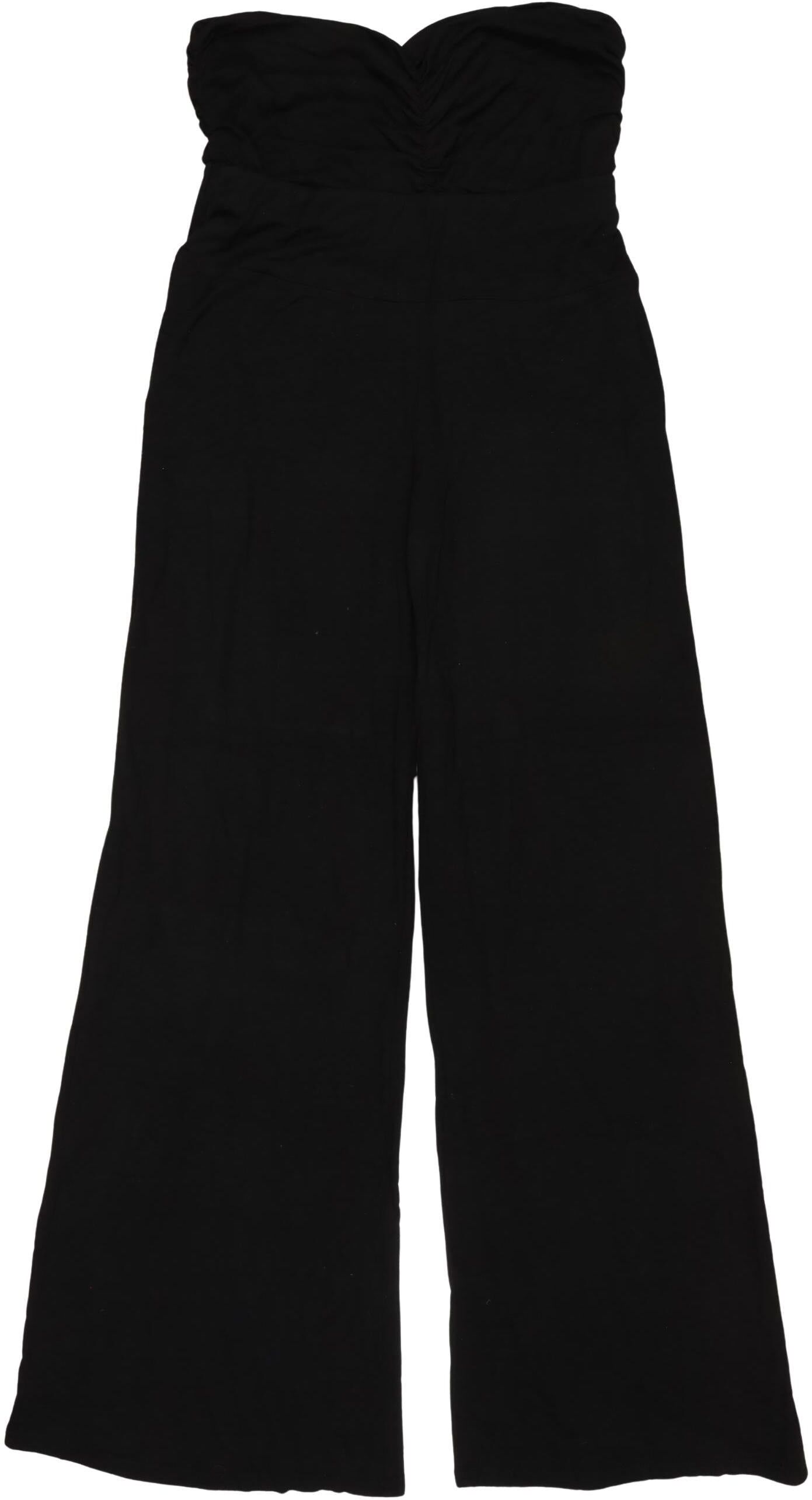 Rumpf Damen Stoffhose, Schwarz, Gr. W26, Viskose / Elasthan - Second Hand