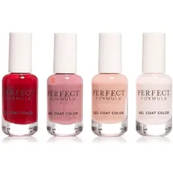 PERFECT FORMULA Gel Coat Color Nagellack-Set 4x8ml